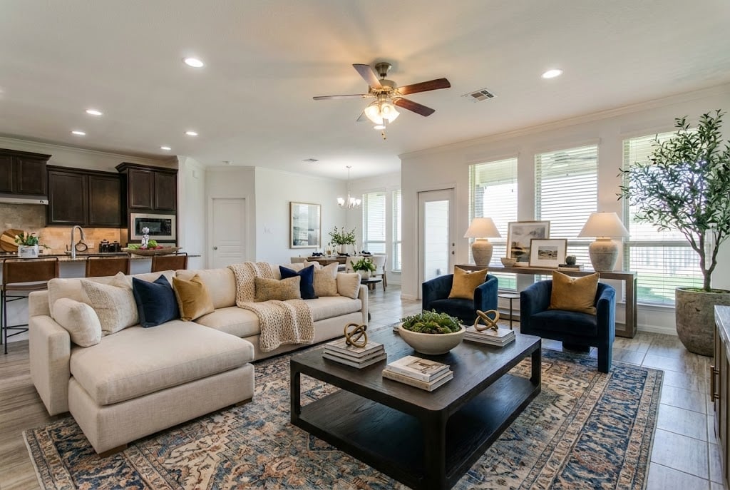 Crystal Valley staged home