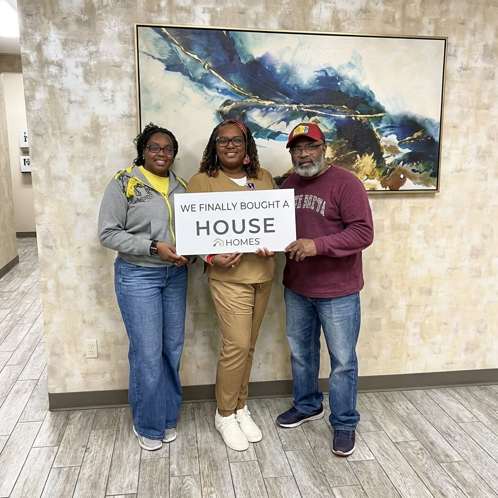 Client closing on new build investment property with Taylor Dasch at EG Realty Temple TX