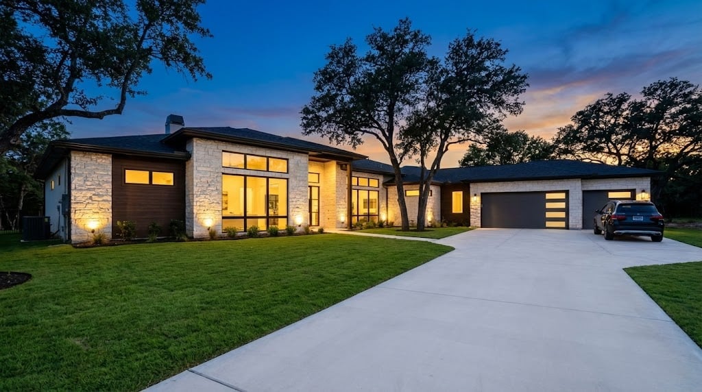 New construction home in Temple TX — representative of the price band BSW residents are buying into