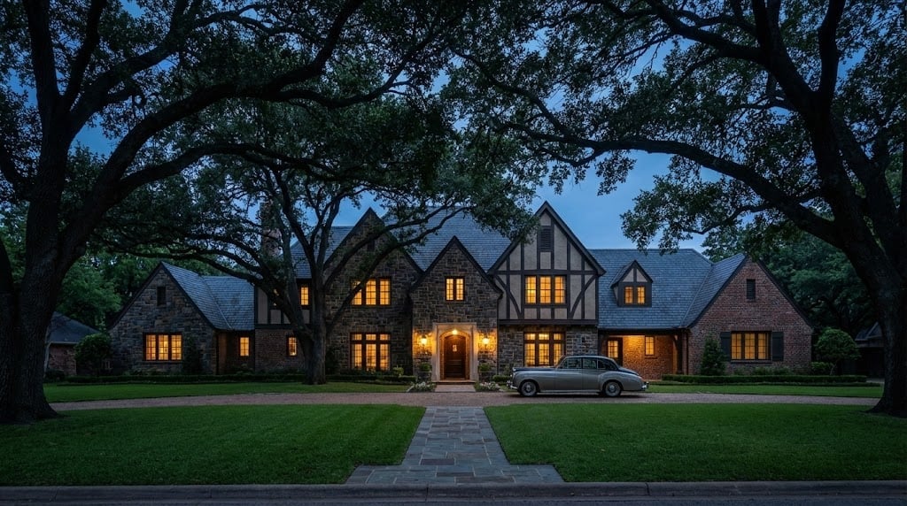 Historic downtown Temple Texas neighborhood