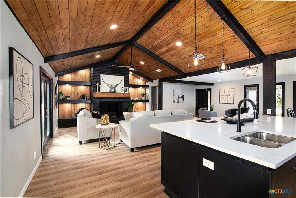 Western Hills vaulted ceilings
