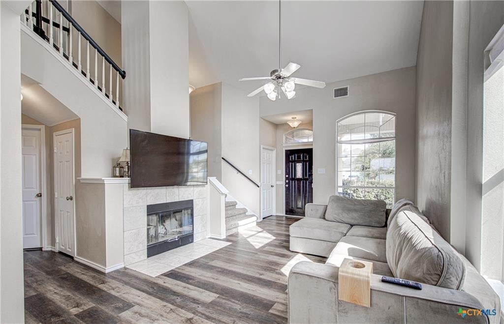 Windmill Farms living room in Temple TX