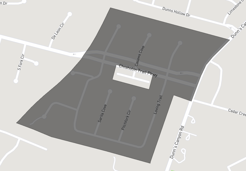 Larger-lot homes in the Dawson Ranch area near Temple TX