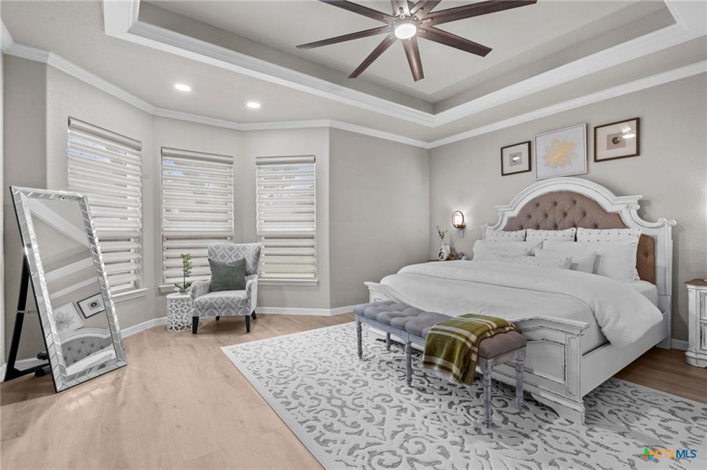 Dawson Ranch master bedroom