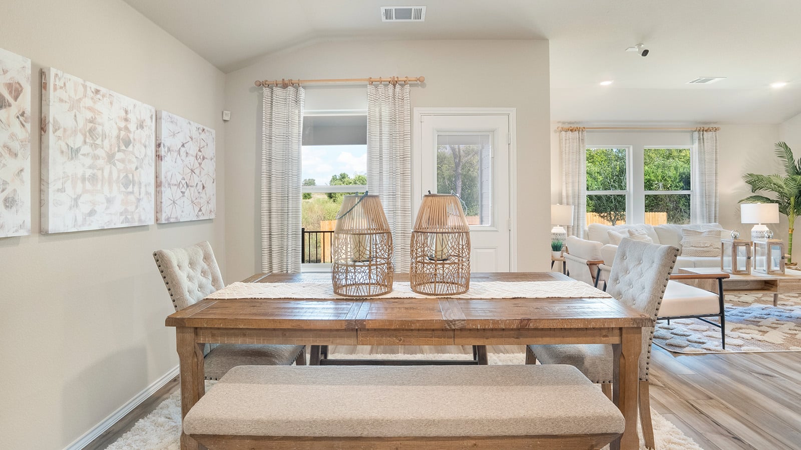 Example Pecan Creek dining area