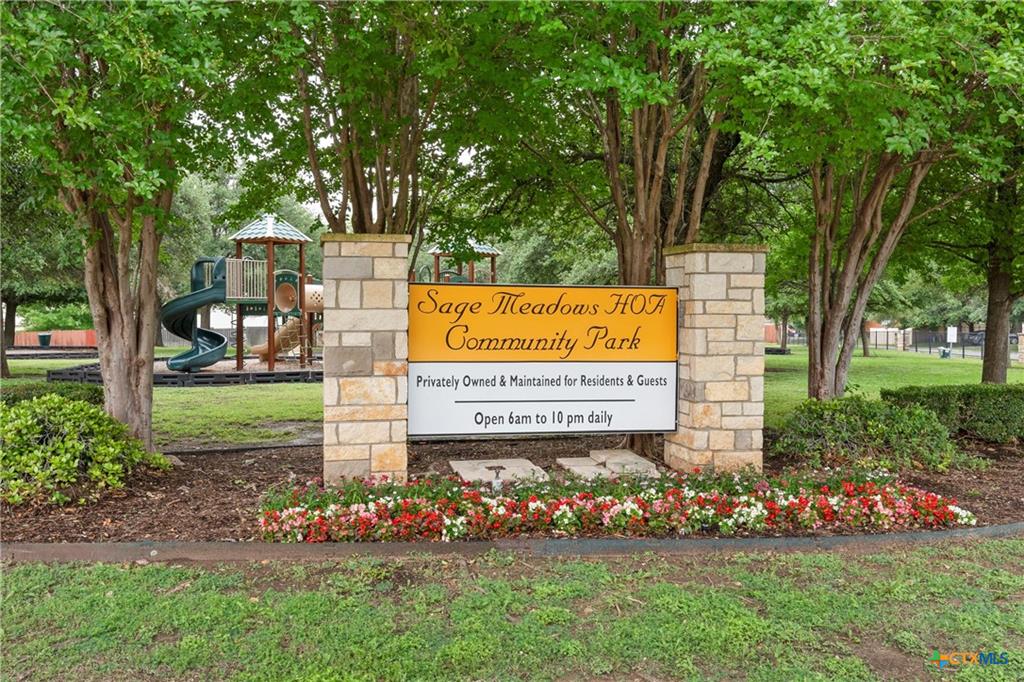 Sage Meadows community green space and park