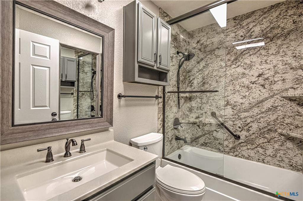Updated bathroom in a Cimmaron home