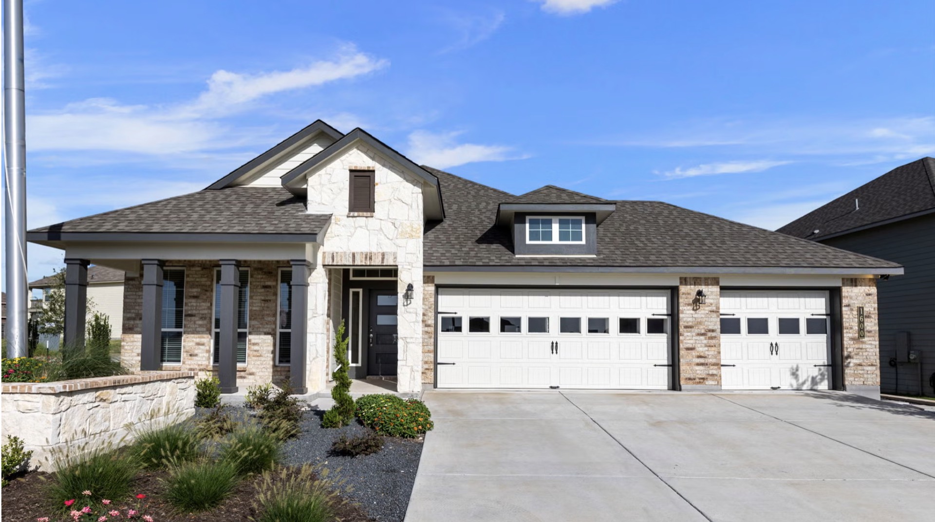 Stylecraft Homes exterior elevation in Bell County, TX