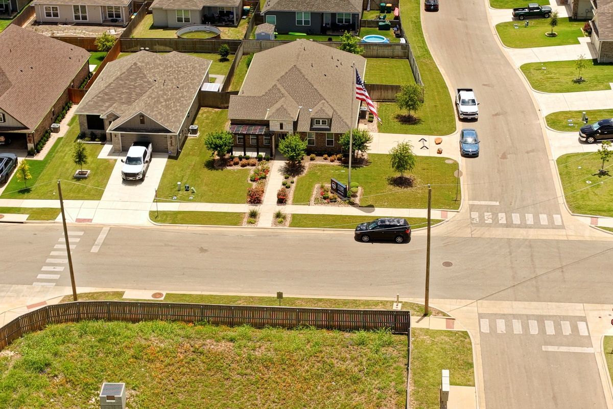 The Ridge at Belle Meadows aerial — Stylecraft new construction in Belton TX