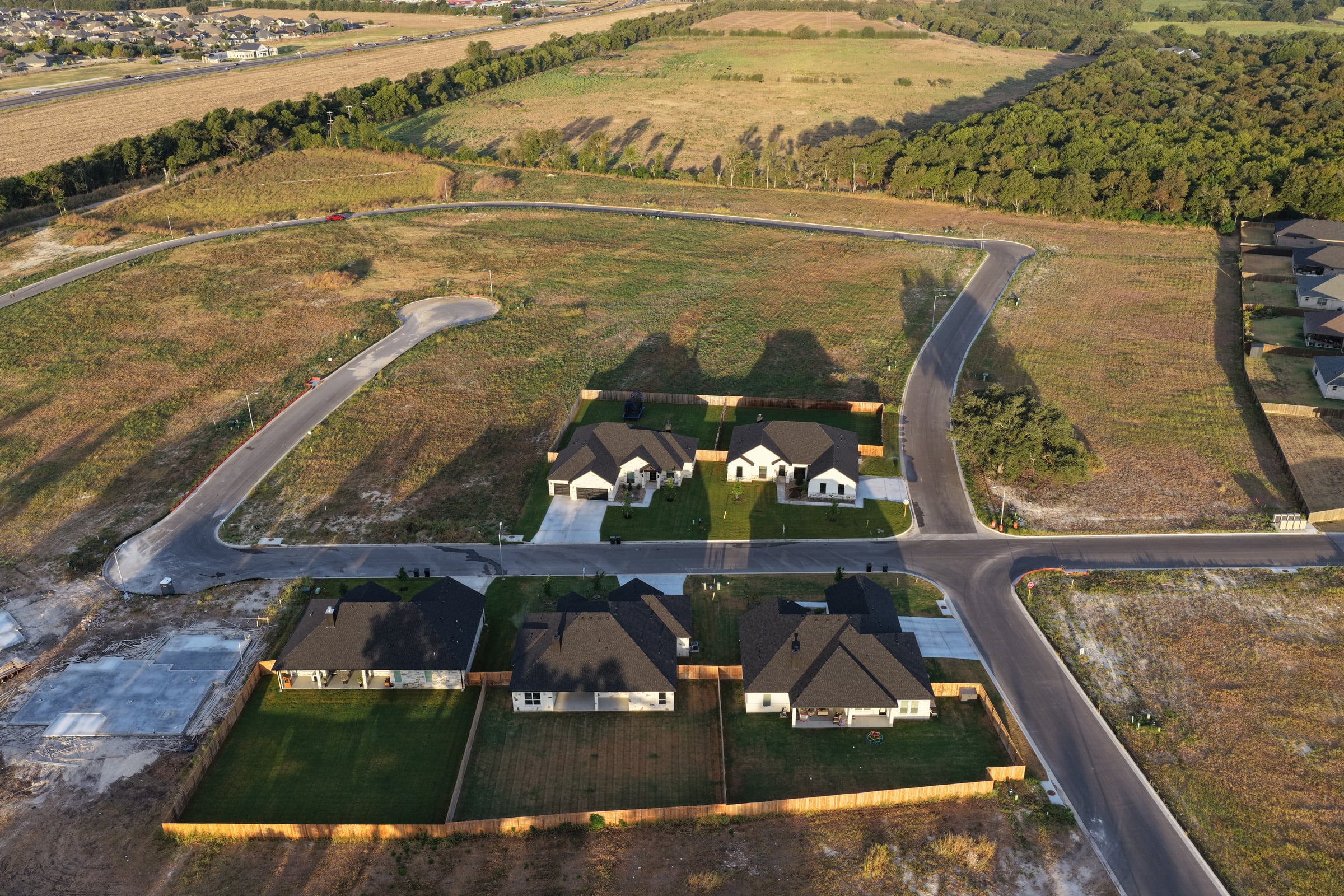 Bella Terra — completed homes / new streets