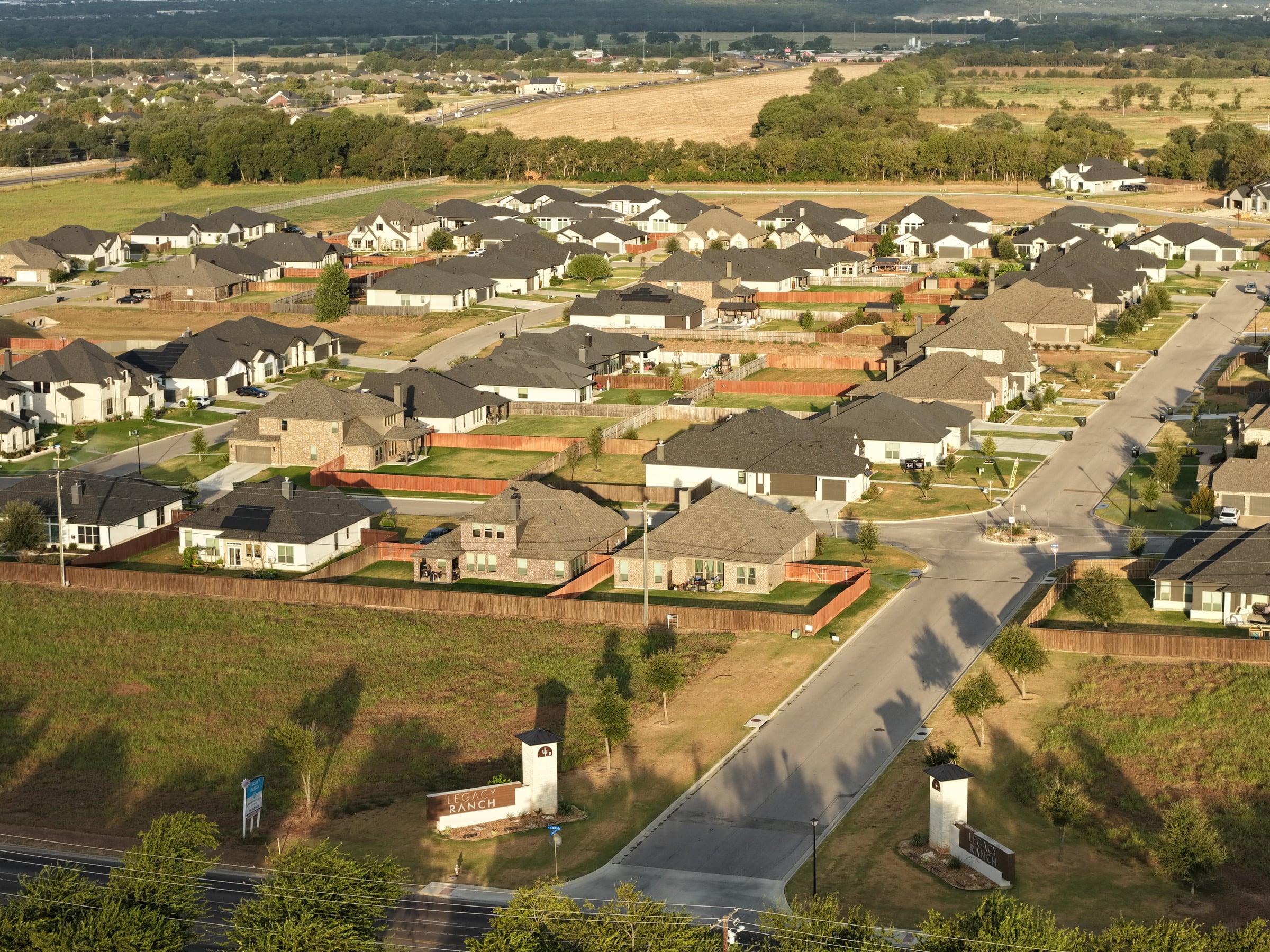 Legacy Ranch — entrance axis